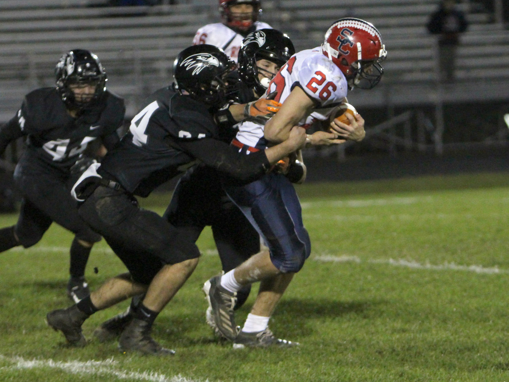 Spencer/Columbus at Bloomer football 10-25-19